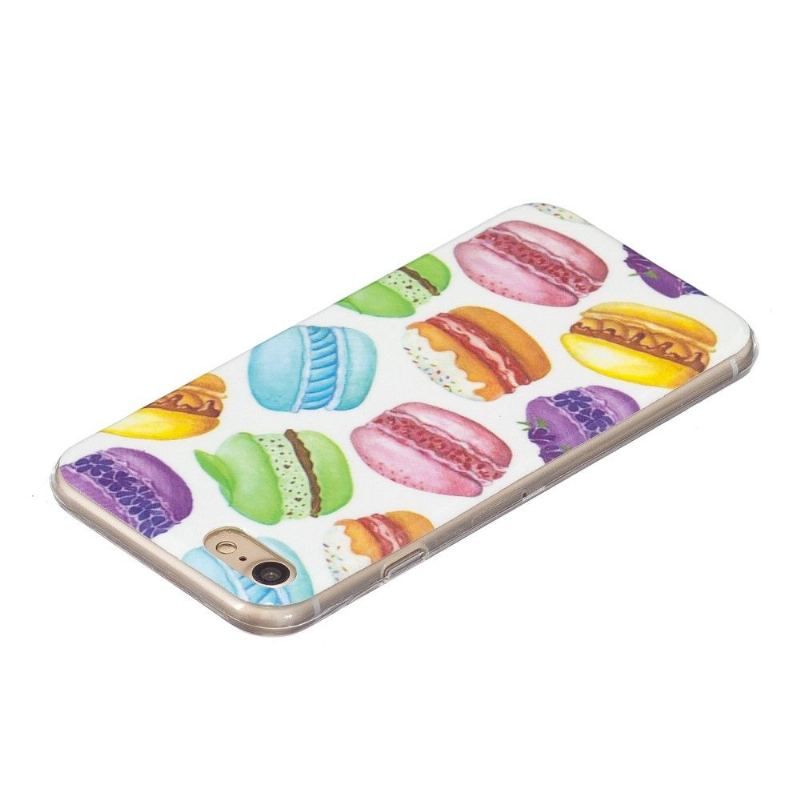 Skal För iPhone SE 2022 Fluorescerande Macarons