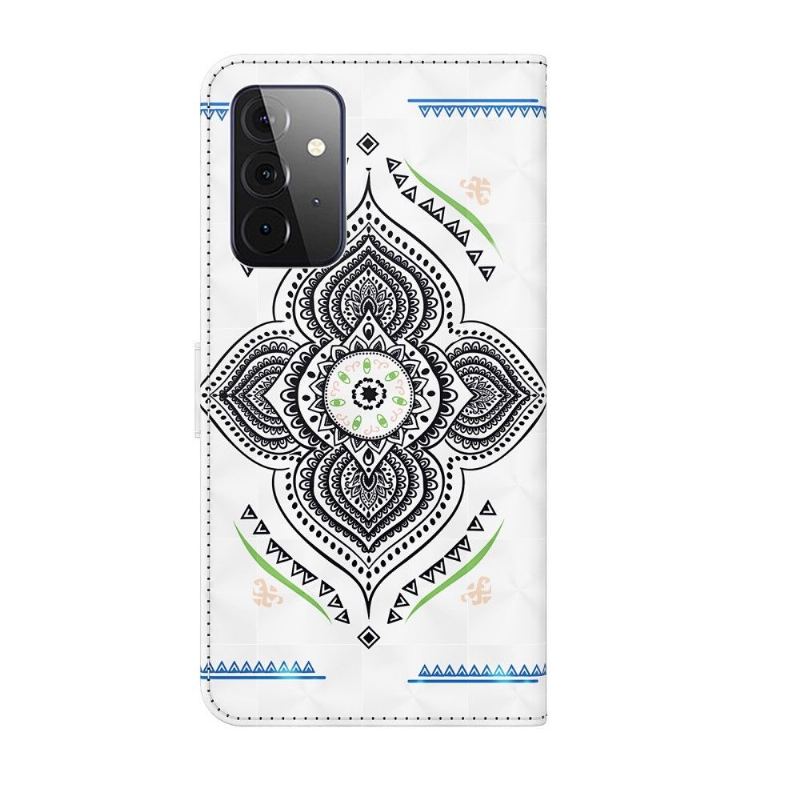 Fodral För Samsung Galaxy A72 4G / A72 5G Hemming Singel Mandala