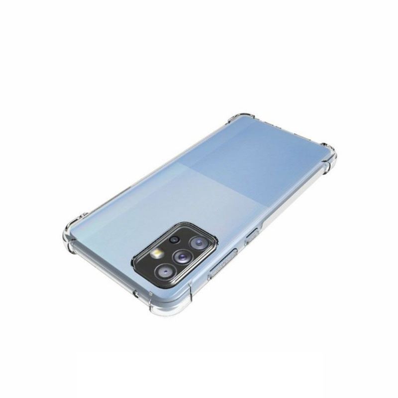 Skal För Samsung Galaxy A72 4G / A72 5G Fallskydd Transparent Stötsäker