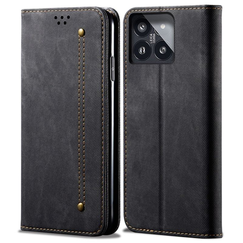 Folio-fodral Xiaomi 14 Pro Jeanstyg