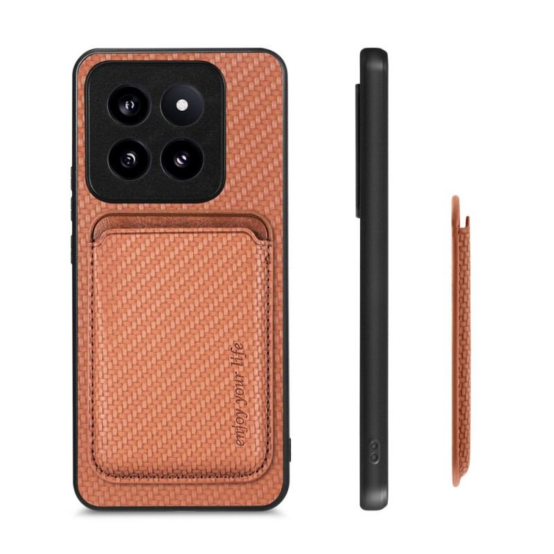 Skal Xiaomi 14 Pro Telefonfodral Löstagbar Magnetkorthållare