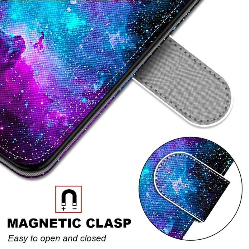 Läderfodral För Samsung Galaxy M53 5G Nebulosa