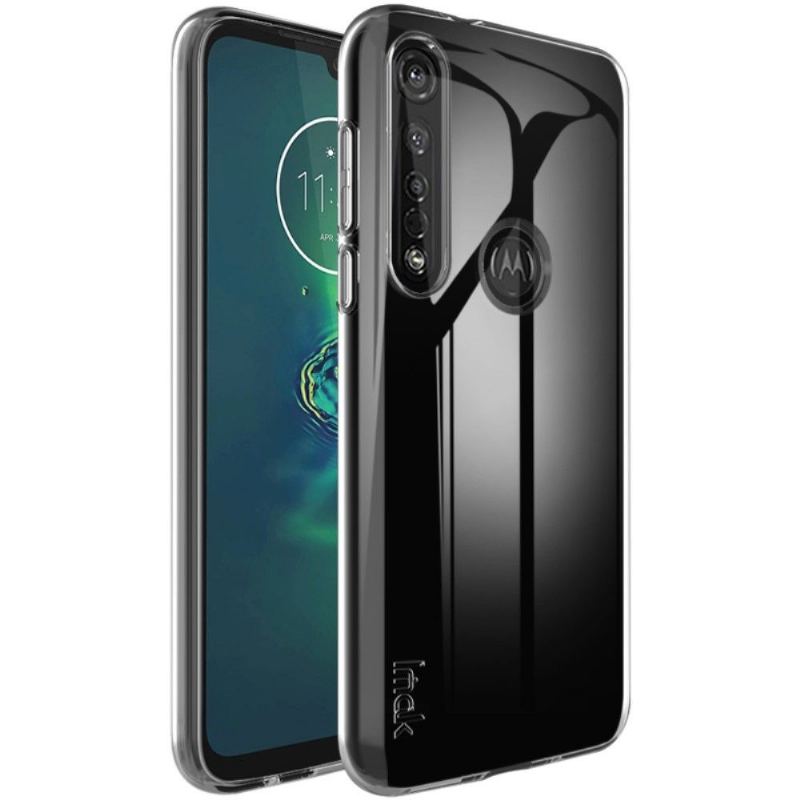 Skal För Motorola Moto G8 Plus Bedrijf Clear In Gel