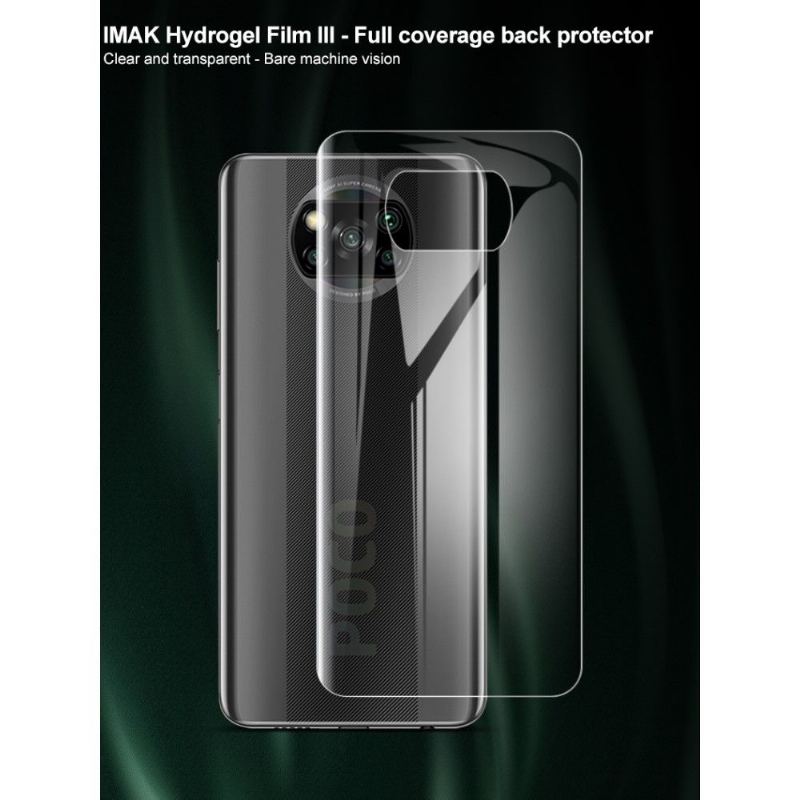 Xiaomi Poco X3 Nfc Hydrogel Ryggskyddsfilmer (2 Delar)