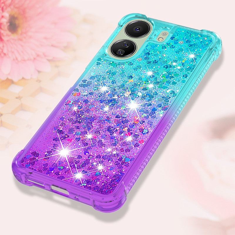 Skal Poco C65 Gradient Glitter