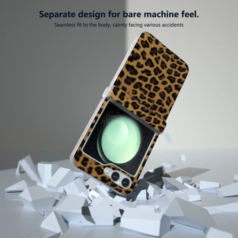 Skal Samsung Galaxy Z Flip 6 Leopardstil