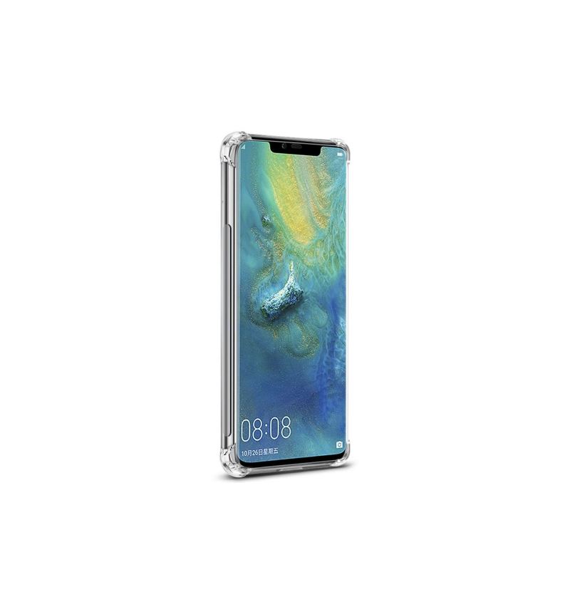 Skal För Huawei Mate 20 Pro Hemming Transparent Klassskydd