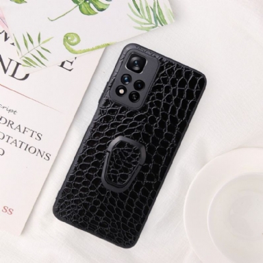 Skal För Xiaomi Redmi Note 11 Pro Plus 5G Croc Effect Support Funktion