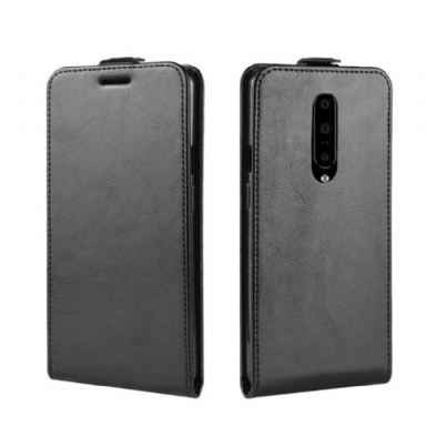 Fodral Case För OnePlus 7 Pro Folio-fodral Vertikal Konstläder