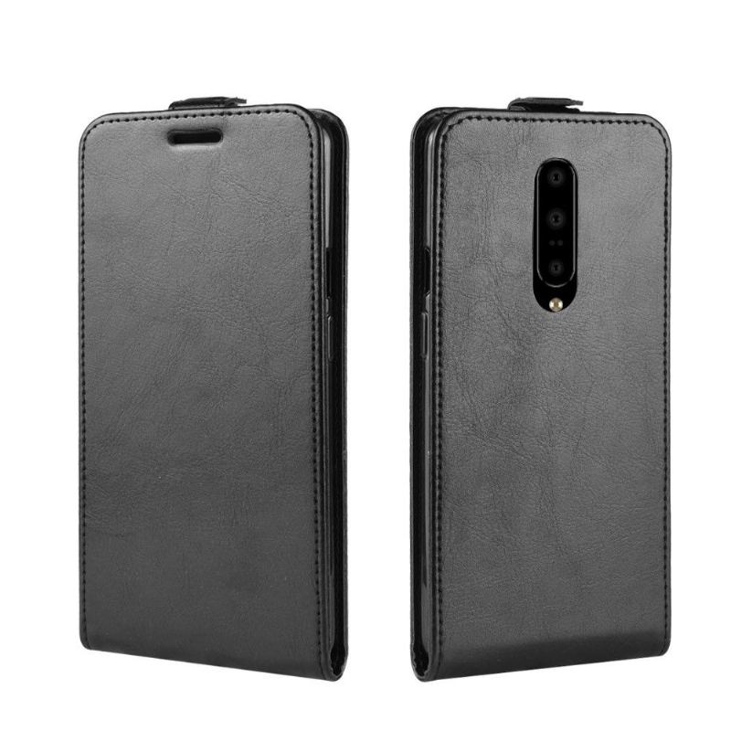 Fodral Case För OnePlus 7 Pro Folio-fodral Vertikal Konstläder