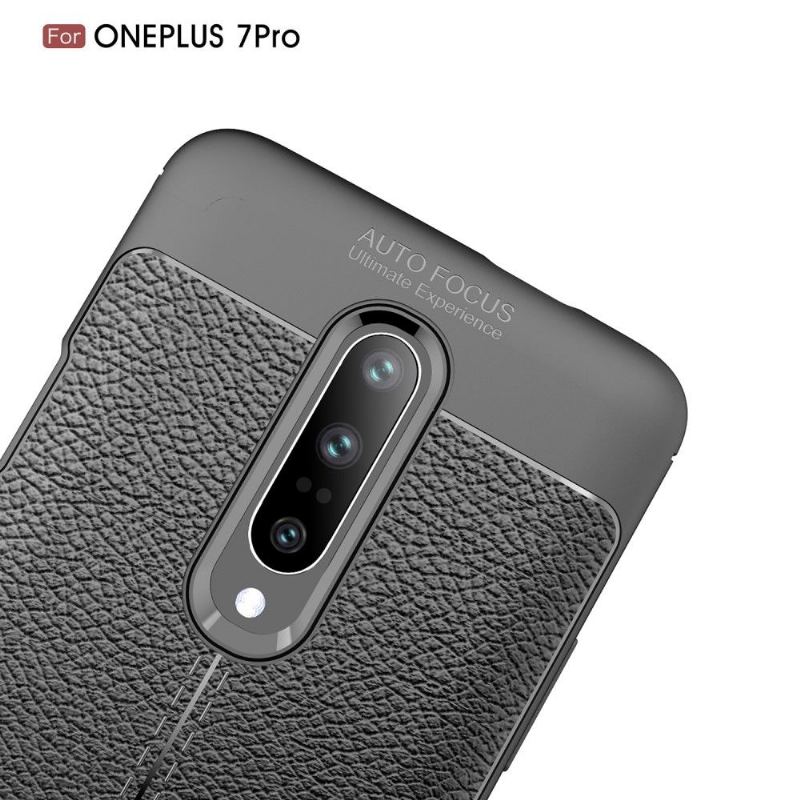 Skal För OnePlus 7 Pro Finishing Gel I Konstläder