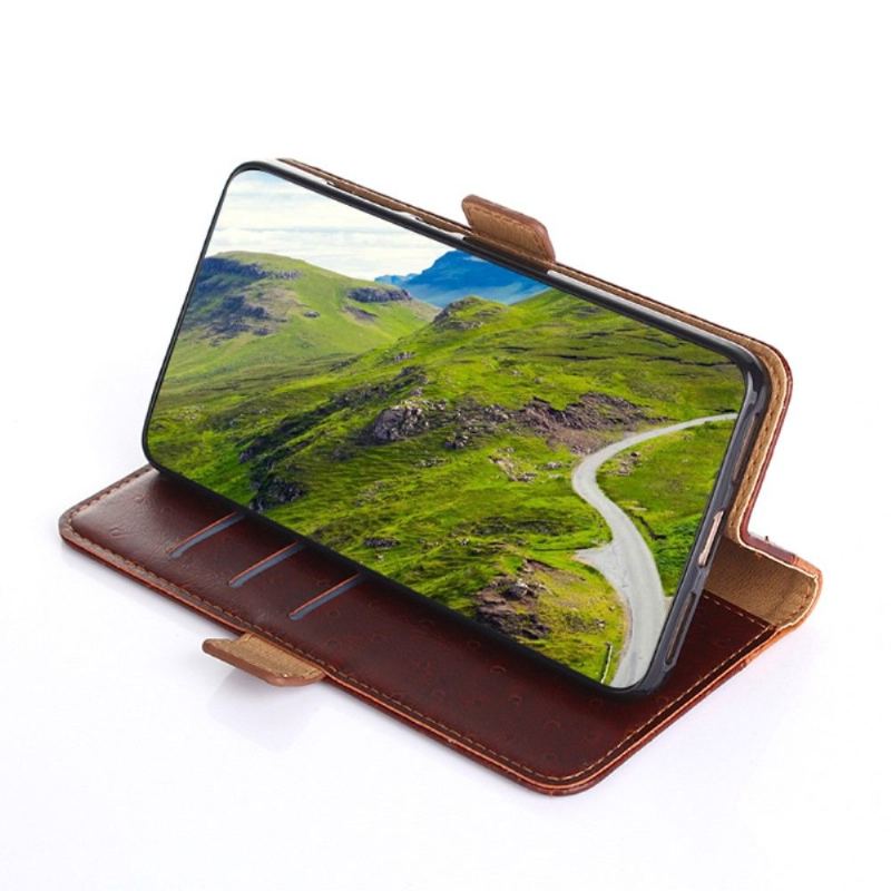 Fodral För OnePlus 9 Pro Folio-fodral Ulrich Konstläder