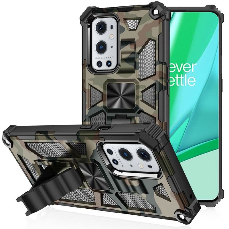 Mobilskal För OnePlus 9 Pro Militär Kamouflagestödfunktion