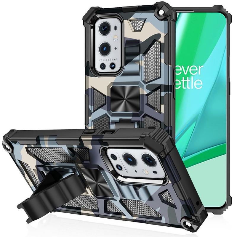 Mobilskal För OnePlus 9 Pro Militär Kamouflagestödfunktion