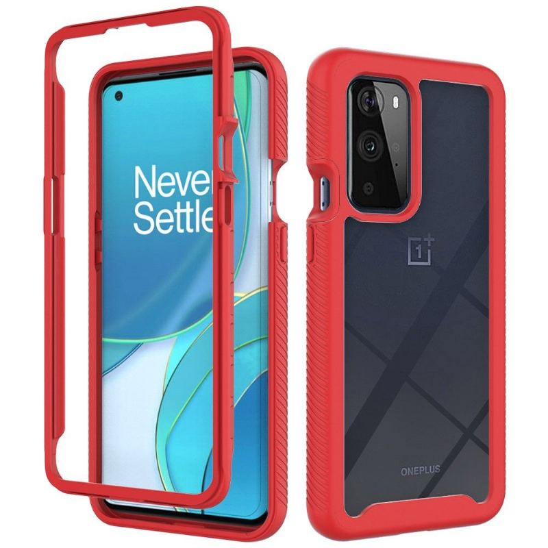 Skal För OnePlus 9 Pro Bedrijf Hybrid Clear Back Stötsäker