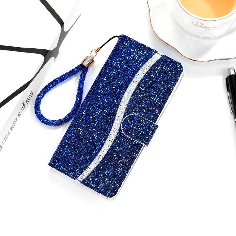 Fodral För Samsung Galaxy A13 4G Glitterkorthållare