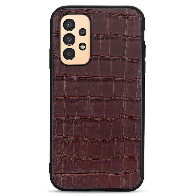 Skal För Samsung Galaxy A13 4G Chic Croco Skin Look