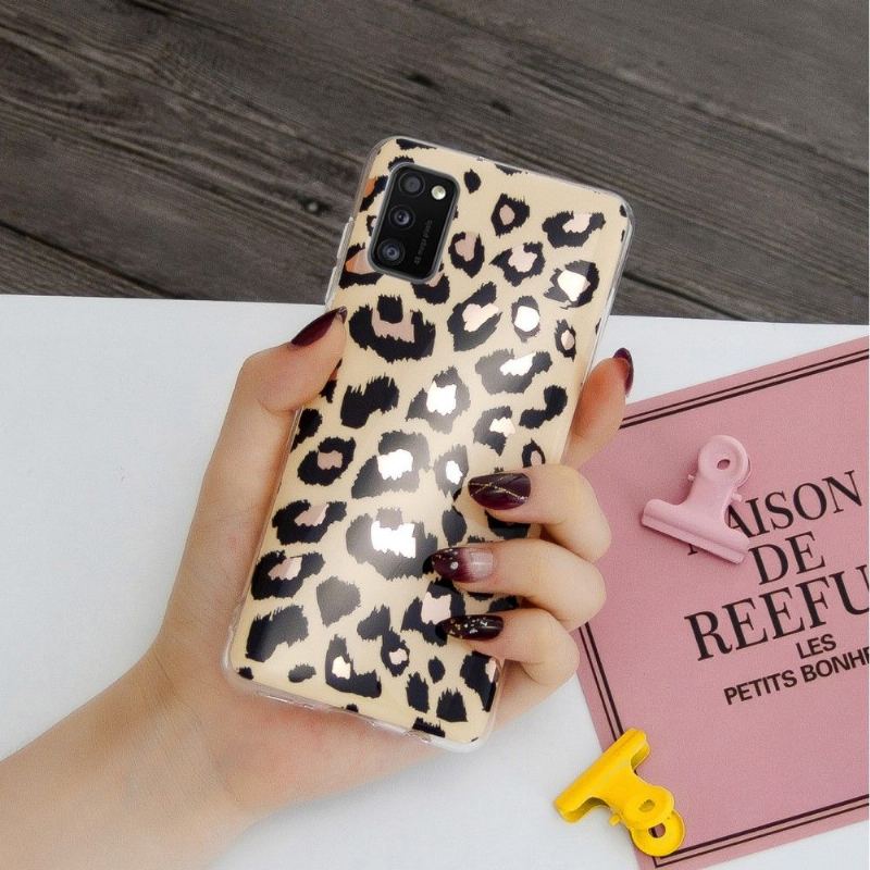 Mobilskal För Samsung Galaxy A41 Flexibel Leopard