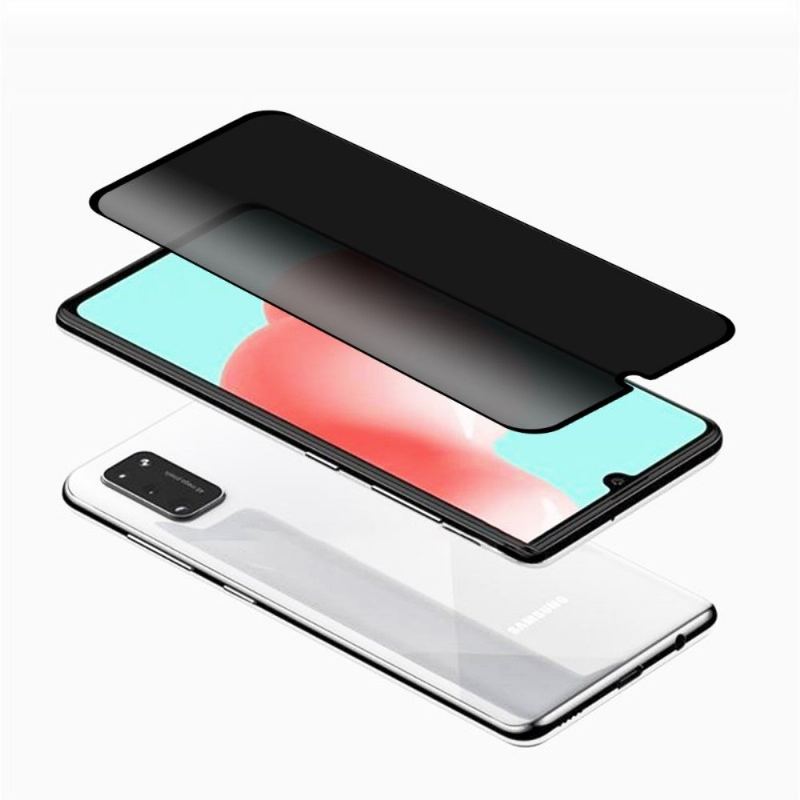 Samsung Galaxy A41 Skärmskydd I Härdat Glas Och Sekretessfilter