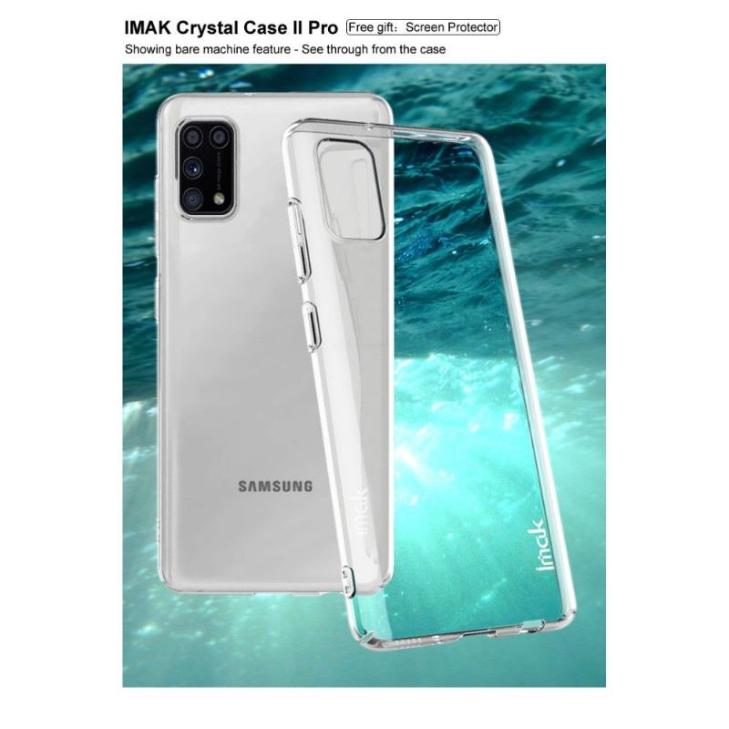 Skal För Samsung Galaxy A41 Imak Transparent Silikon