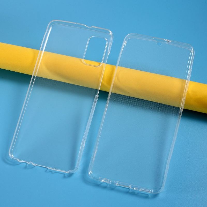 Skal För Samsung Galaxy A41 Integral Transparent (2 Delar)