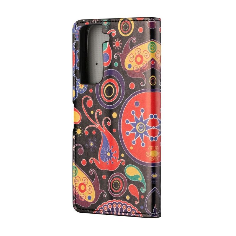 Fodral För Samsung Galaxy S21 5G Paisleyblomma