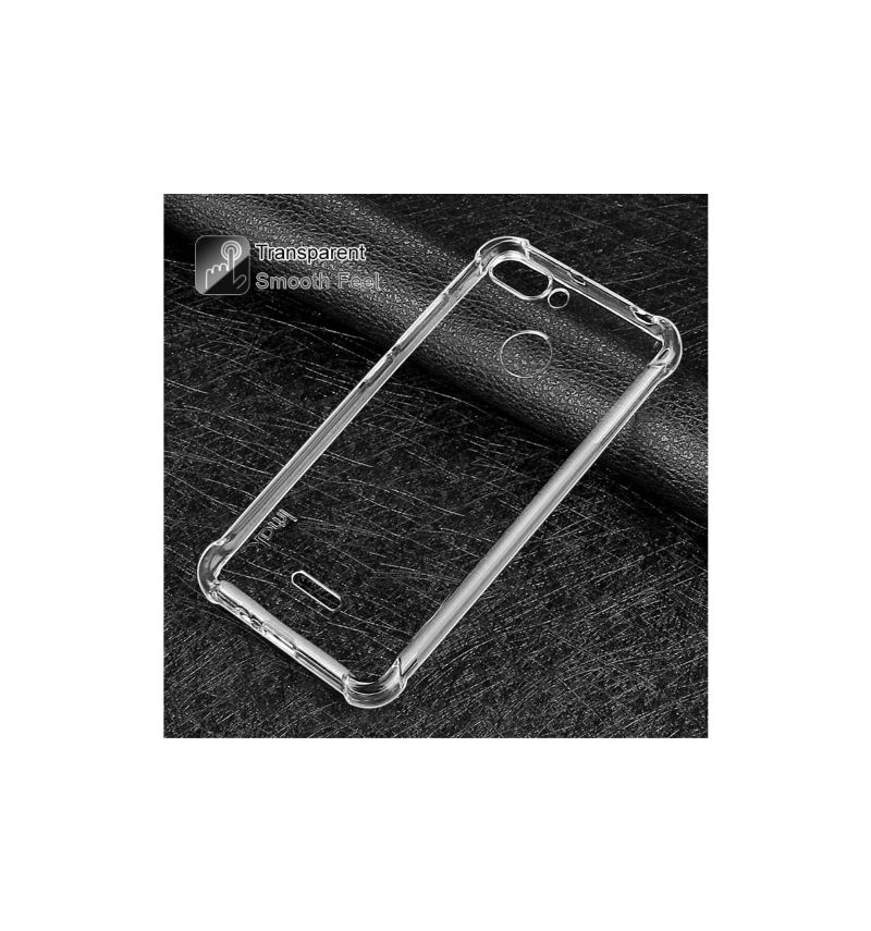 Mobilskal För Xiaomi Redmi 6 Clear Class Protect + Skyddsfilm