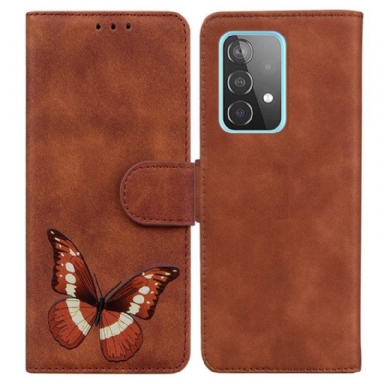 Fodral Samsung Galaxy A52 4G / A52 5G / A52s 5G Skin-touch Butterfly