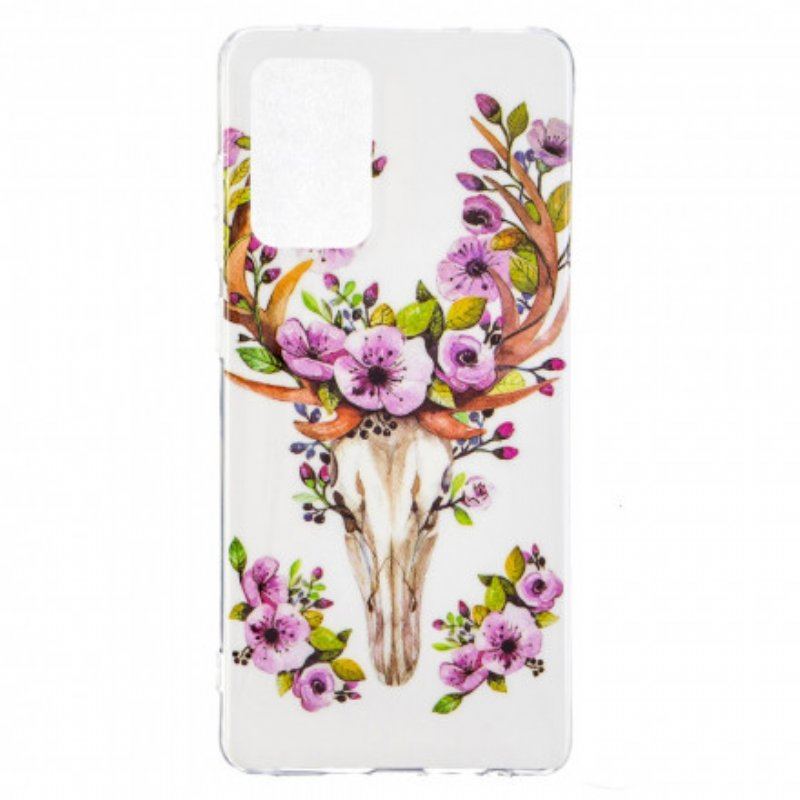 Skal Samsung Galaxy A52 4G / A52 5G / A52s 5G Fluorescerande Majestic Deer