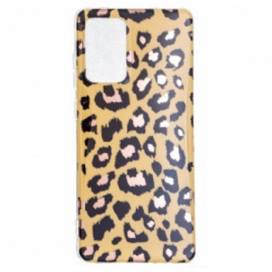 Skal Samsung Galaxy A52 4G / A52 5G / A52s 5G Leopard Stil Marmor