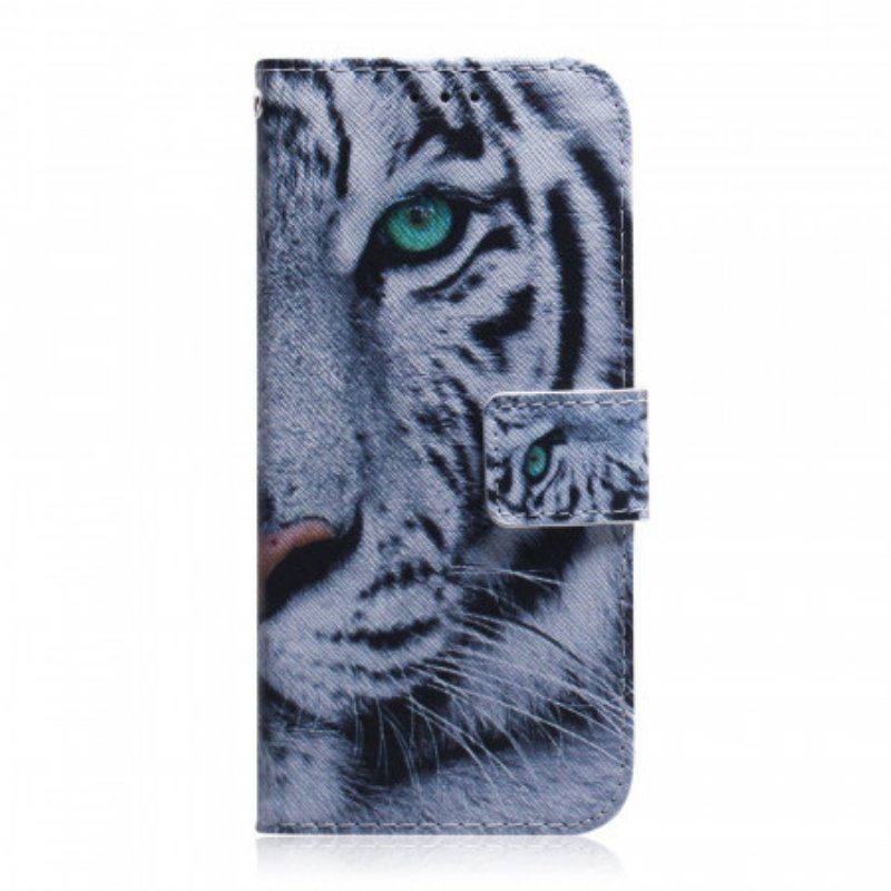 Fodral Honor 50 Lite Vit Tiger