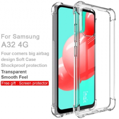 Skal För Samsung Galaxy A32 4G Klassskydd Rensa