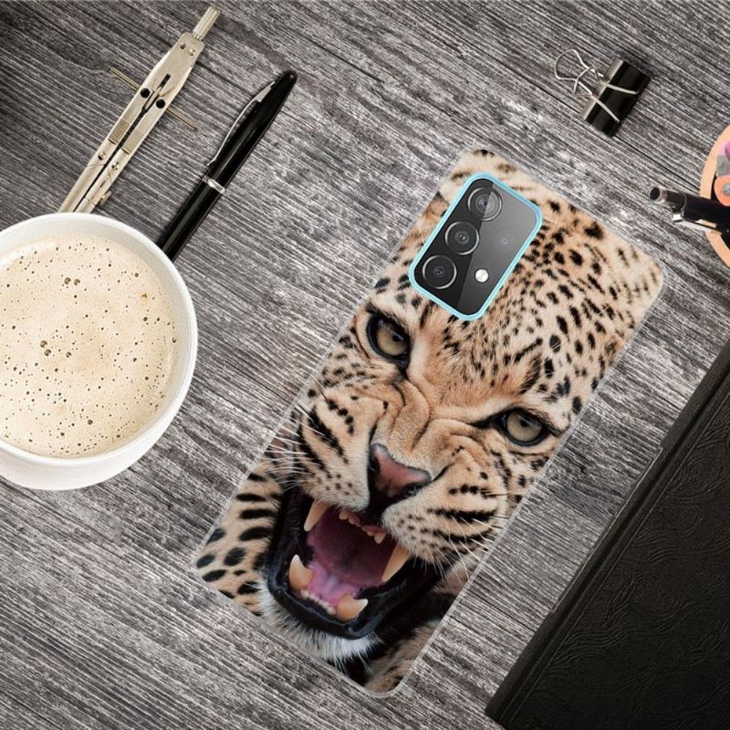 Skal För Samsung Galaxy A32 4G Leopard Vrålar