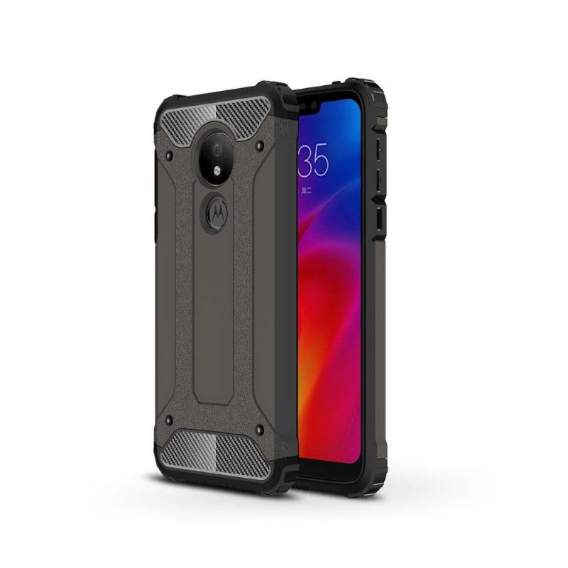 Skal För Motorola Moto G7 Power Hybrid Pansarskydd