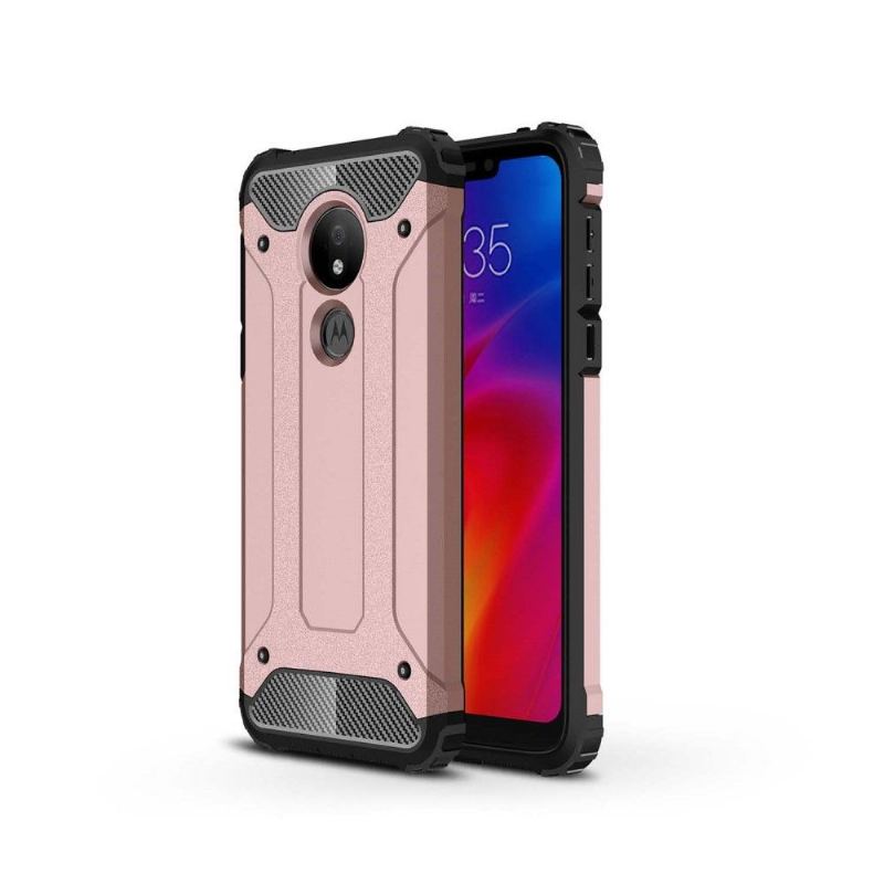 Skal För Motorola Moto G7 Power Hybrid Pansarskydd