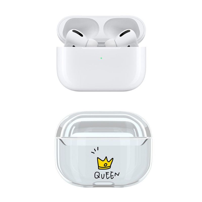 Airpods Pro Transparent Queen Fodral