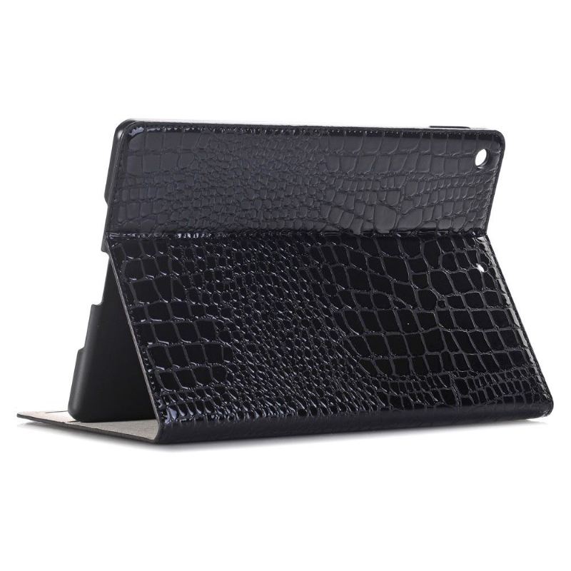 iPad 10.2 - Faux Leather Croco Effect Cover