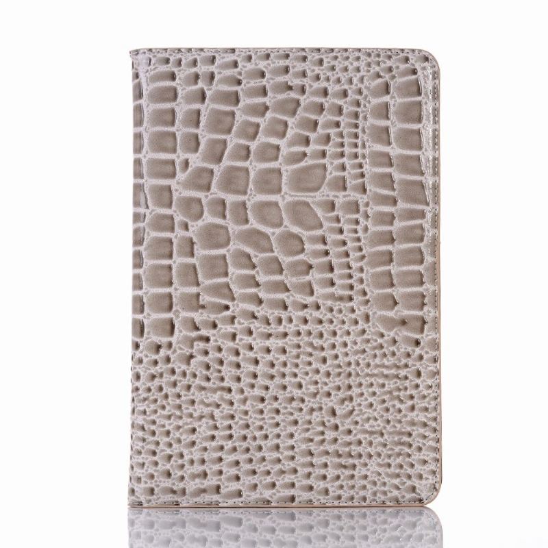 iPad 10.2 - Faux Leather Croco Effect Cover