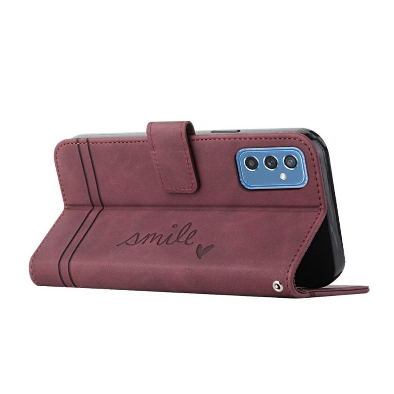 Fodral För Samsung Galaxy M52 5G Hemming Smile Lines