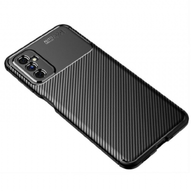 Skal För Samsung Galaxy M52 5G Bedrijf Carbon Fiber Styling