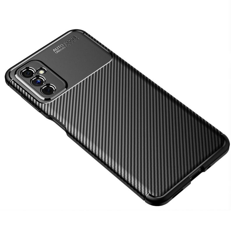 Skal För Samsung Galaxy M52 5G Bedrijf Carbon Fiber Styling