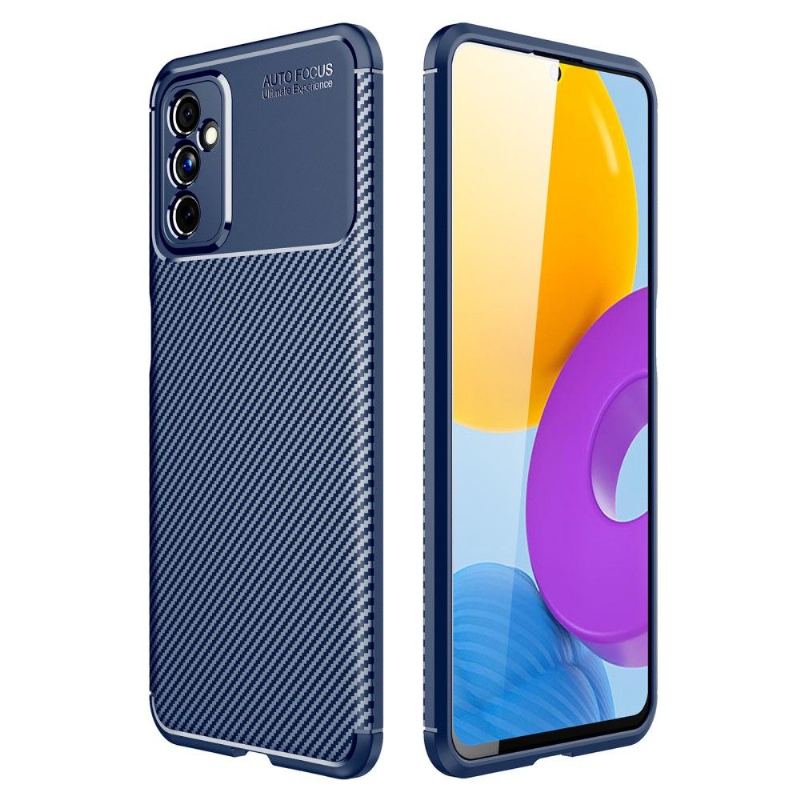 Skal För Samsung Galaxy M52 5G Bedrijf Carbon Fiber Styling