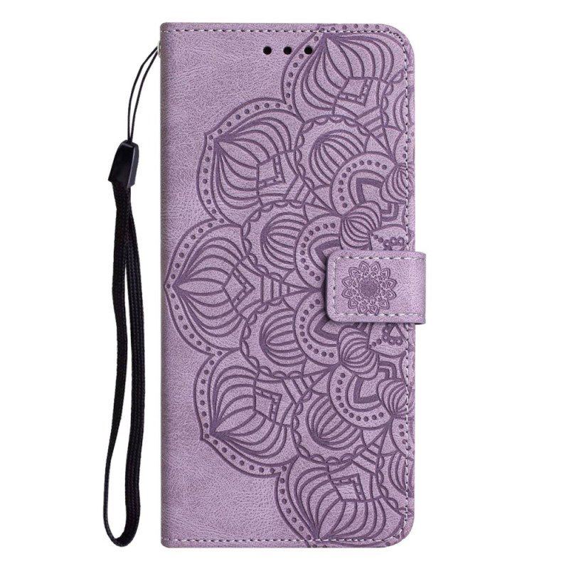 Fodral iPhone 14 Med Kedjar Strappy Mandala