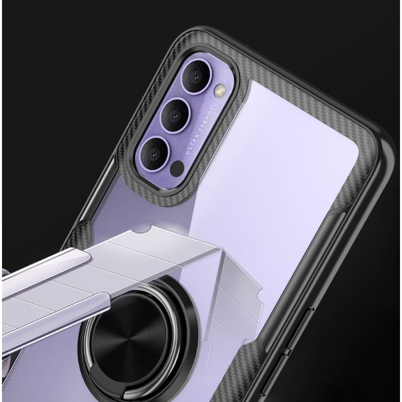 Skal För Oppo Reno 4 Pro 5G Transparent Finger