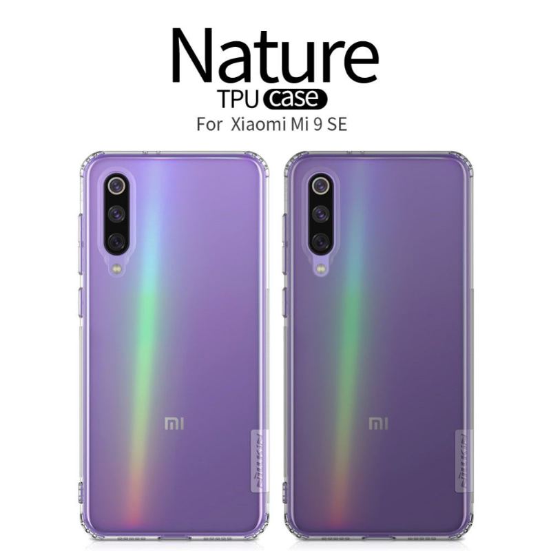 Skal För Xiaomi Mi 9 SE Clear Nature Gel