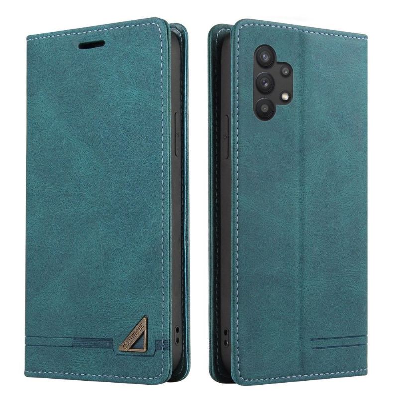 Fodral För Samsung Galaxy A32 5G Gq.utrobe Faux Leather Retro