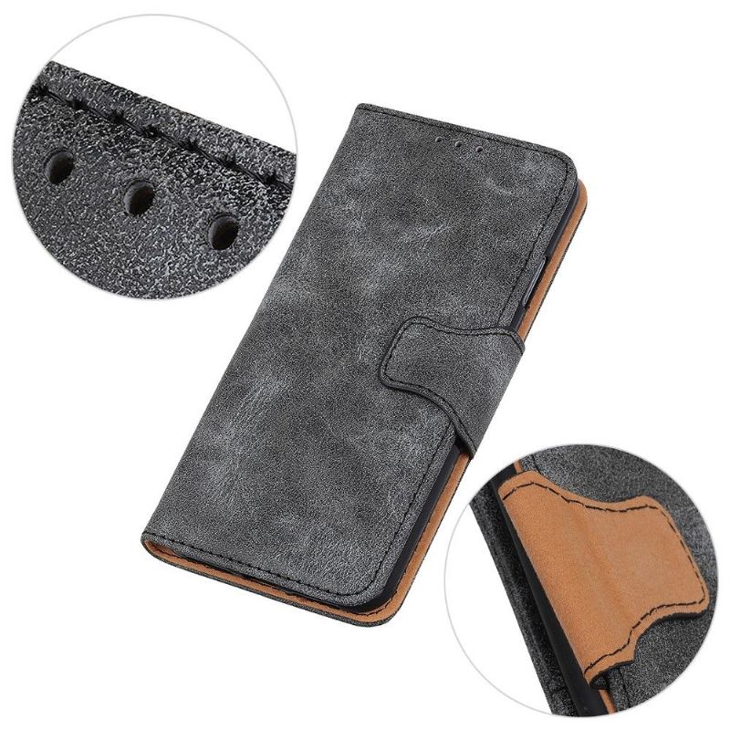 Fodral För Samsung Galaxy A32 5G Hemming Edouard Faux Leather Vintage