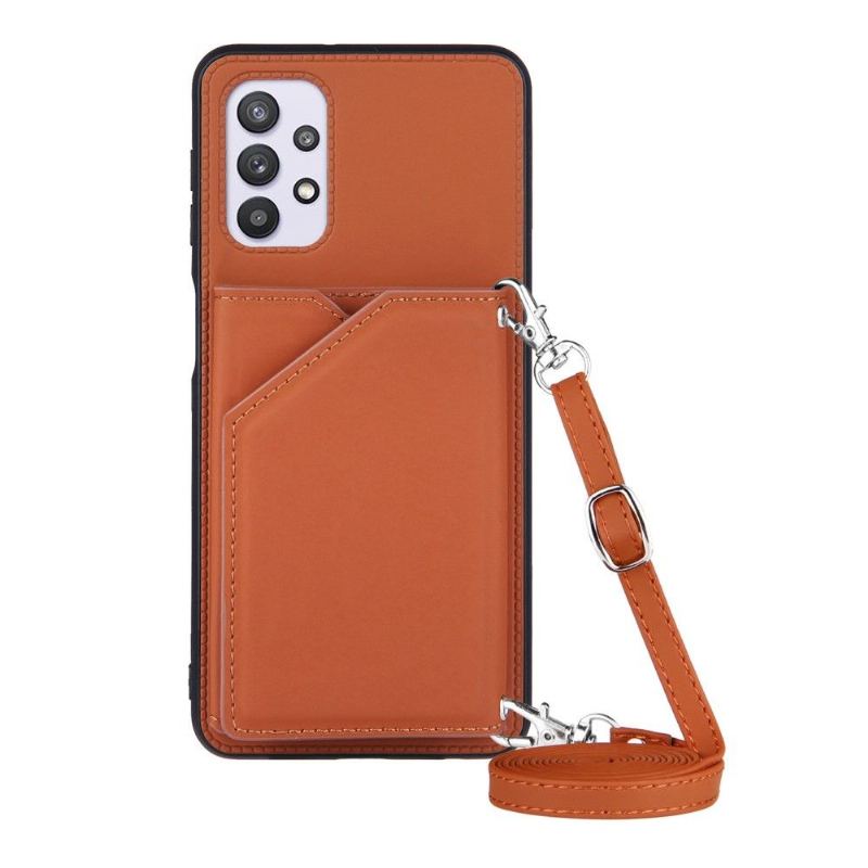 Skal För Samsung Galaxy A32 5G Aude Multi-compartment Lanyard