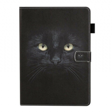 Fodral Samsung Galaxy Tab S8 / Tab S7 Svart Katt