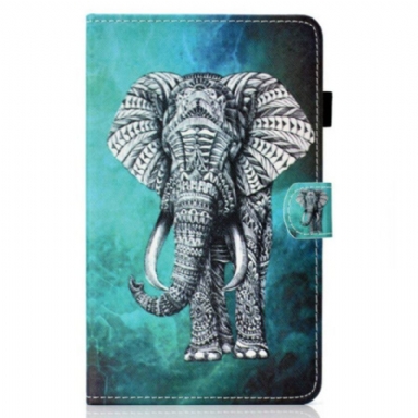 Fodral Samsung Galaxy Tab S8 / Tab S7 Tribal Elefant